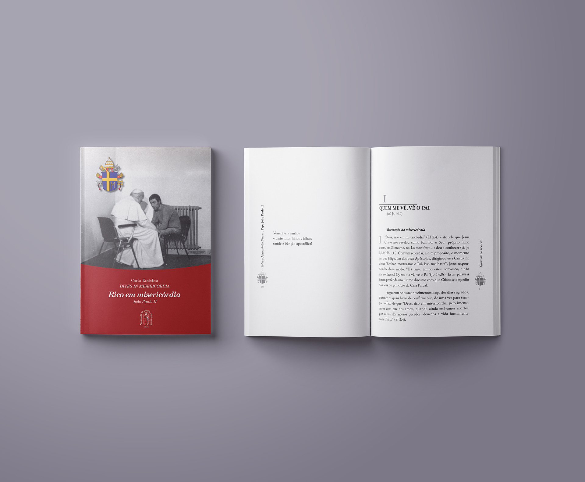 Livro Papa João Paulo II — Rico em Misericórdia